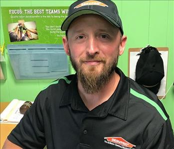 Chris Ferguson, Production Manager, team member at SERVPRO of The Southtowns